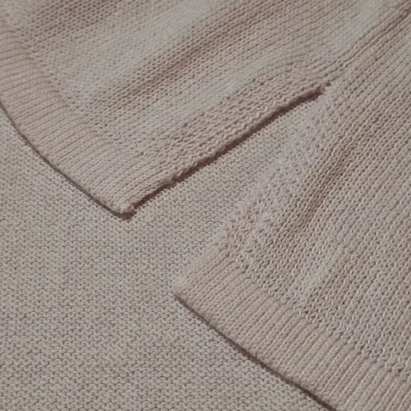 Talbots Sweater Women's XL Pink Lightweight Spring Summer Classic Preppy Retro - Picture 4 of 7